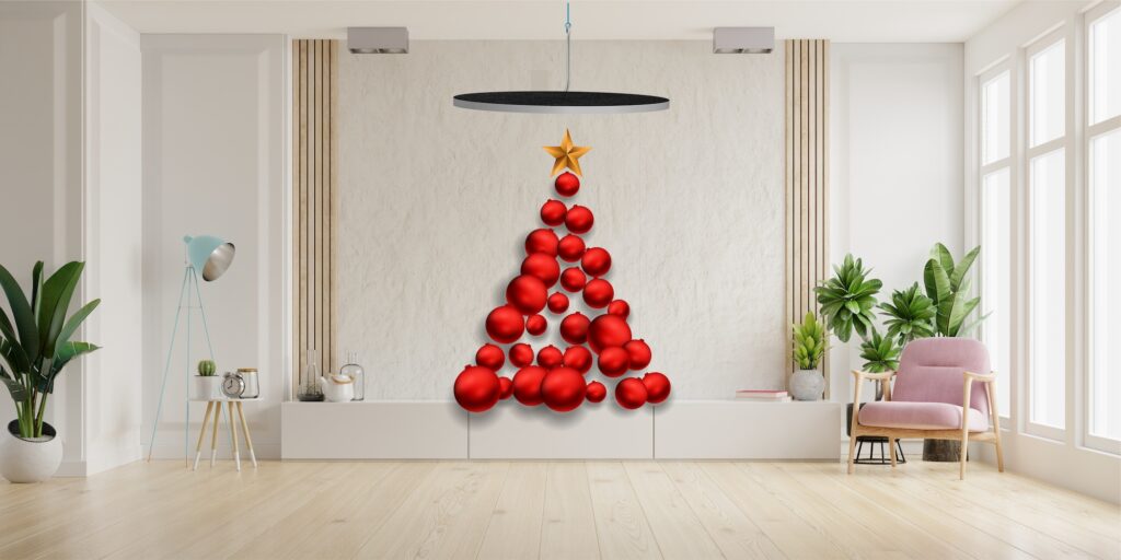 How to Hang a Christmas Tree from the Ceiling