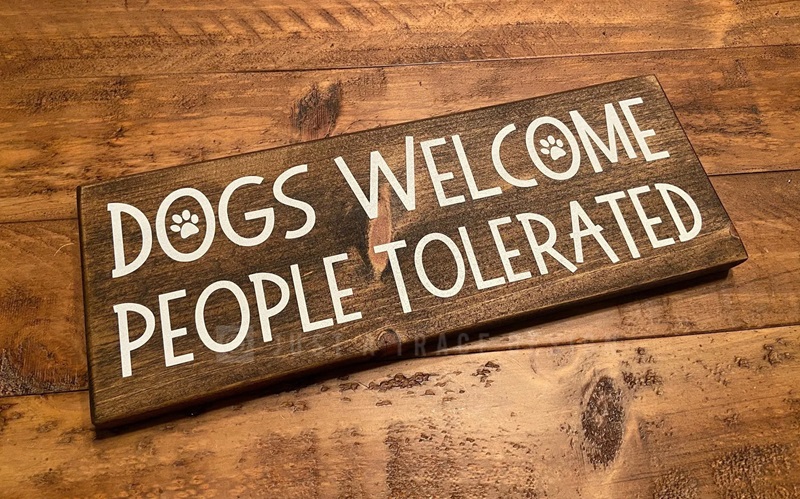 Charming Wooden Signs Every Pet Owner Will Love